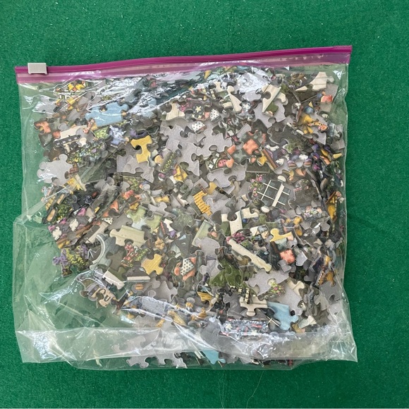 Dowdle Folk Art 500 Piece Amish Quilts Puzzle - Complete - Guide Included - Picture 8 of 15